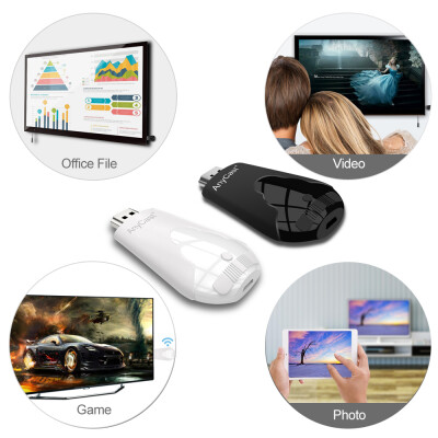 

AnyCast K4-1 Wireless WiFi Display Dongle Receiver 1080P HD TV Stick Miracast Airplay DLNA Mirroring Black for Android iOS Smart P