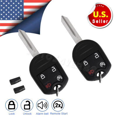 

2 for Ford 2011 2012 2013 2014 2015 2016 F150 F350 keyless Remote start Key Fob