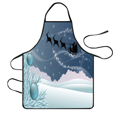 

Siaonvr Christmas Decoration Waterproof Apron Kitchen Aprons Dinner Party Apron