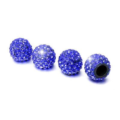 

Car Tire Valve Caps 4 Pack Diamond Valve Stem Caps Crystal Rhinestone Valve Core Cap New Creative Valve Cap
