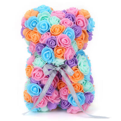 

Preserved Eternal Soap Flower Rose Bear Valentine Wedding Birthday Gift