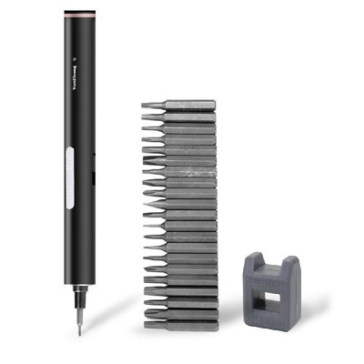 

USB Rechargeable Cordless Electric High Accuracy Screwdriver Mini Portable Screw Driver Kit Digital Product Home Maintenance Tool