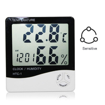 

Digital Hygrometer Thermometer Indoor Humidity Gauge Temperature Indicator Accurate Mini Room Thermometer for Home Office School