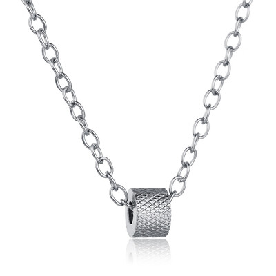 

Women Stainless Steel Beads Shape Pendant Necklace Ethnic Bohemian Choker Chain Necklace Collares Jewelry Kolye Collier