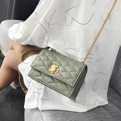 

High-end fashion bag handbag 2019 new fashion chain bag summer small fresh wild gas Messenger bag