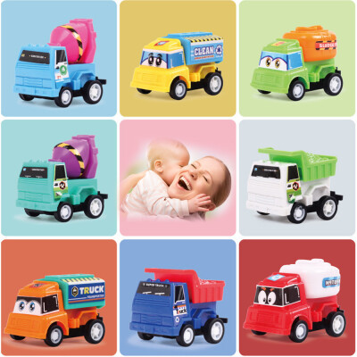 

8pcs lot Pull Back Car Toy Mini cars Cartoon Kids Toys For Children Boys Gifts