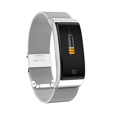 

〖Follure〗Smart Bracelet Wrist Watch Metal Heartrate Tracker Waterproof IP67 Wristband