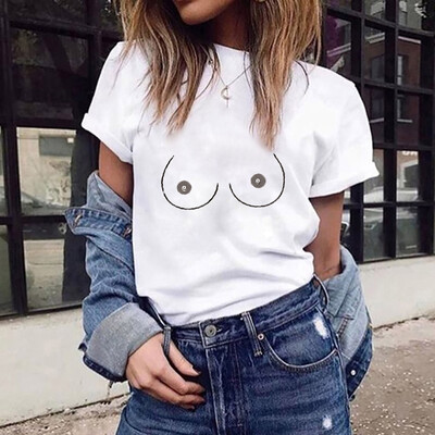 

Nomeni Women Girl Summer Casual Crewneck Tops Tee Shirts Blouse