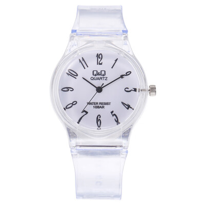 

Ins fresh Harajuku transparent cute student men&women fashion casual belt watch