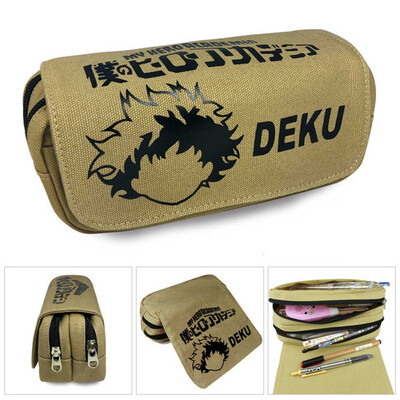 

lunanana My Hero Academia Pencil Case JoJos Bizarre Adventure Attack On Titan Pencil Bag Cosmetic Makeup Pouch Coin Purse