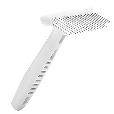 

Pet Dog Cat Rake Comb Beauty Brush Puppy Hair Removal Cleaner Grooming Tool
