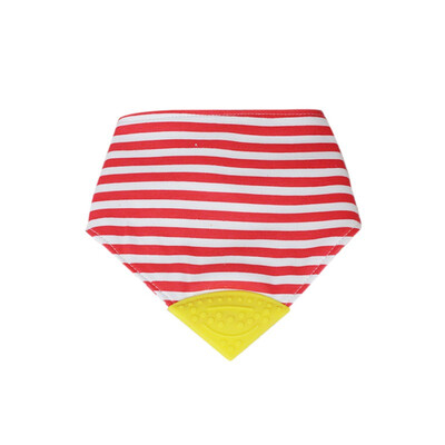 

Baby Bibs with Teether Soother Toy Cotton Burp Cloths Saliva Towel Bib & Burp Cloths Accessories