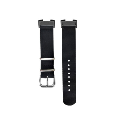 

〖Follure〗Fashion Woven Nylon Fabric Band Wristband Strap Bracelet For Fitbit Charge 3