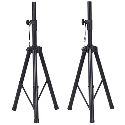 

Pair of Tripod Speaker Stands with Carry Bag & Cables