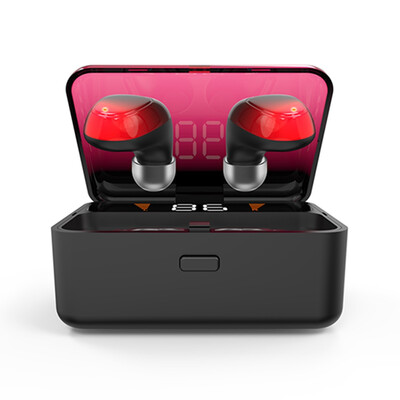 

Bluetooth headset TWS binaural wireless on the earband digital display 50 with mobile power