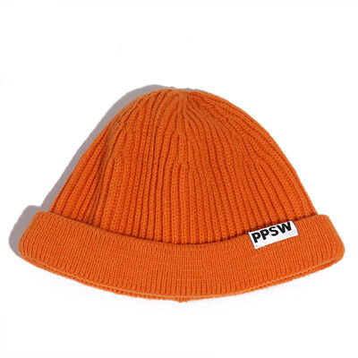 

Hat Female Autumn Winter Korean Edition 100-tied Wool Hat Student Warm Knitted Hat Japanese Simple Ear Guard Skin Hat Mens Trend