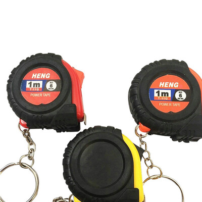 

1m Ruler Steel Tape Measure Key Chain Mini Pocket