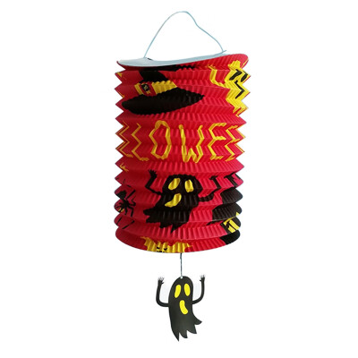 

Halloween Decorations Lights Halloween Childrens Portable Folding Organ Paper Lantern For Party