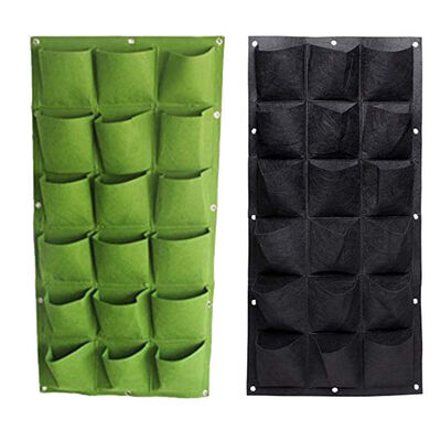

Flower Vertical Plangting Bag Nonwovens Breathable Growth Pouch Hanging Garden Growing Pot Garden Supplies