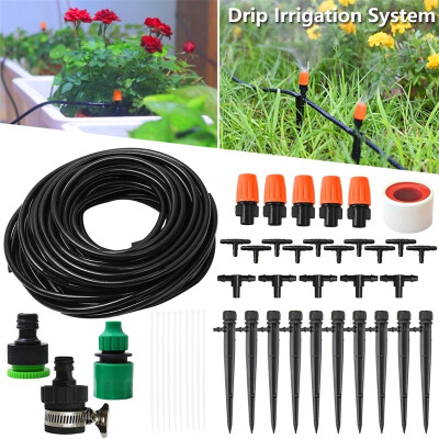 

NEW Fashion DIY Micro Drip Irrigation Auto Timer Self Plant Watering Garden Hose System