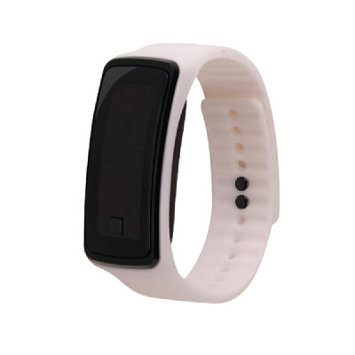 

Intelligent Silica Gel LED Watch Fashion Super Slim Electronic Watch