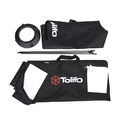 

Tolifo Professional Photography Photo Studio Speedlite Lighting Lamp Kit Set with 3 300W Studio Flash Strobe Light Stand Softb
