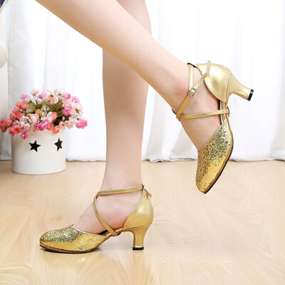 

Rose Womens Rumba Waltz Prom Ballroom Latin Salsa Dance Shoes Square Dance Shoes