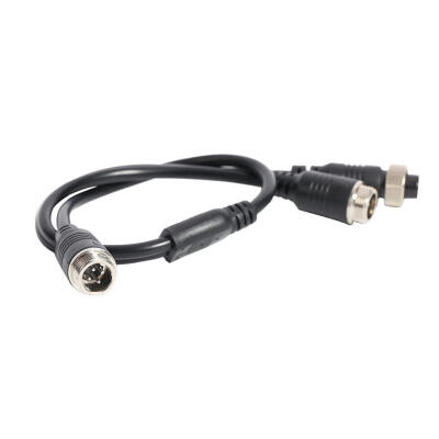 

M12 4Pin Aviation Head to Aviation Head MaleFemale Extension Cable Adapter