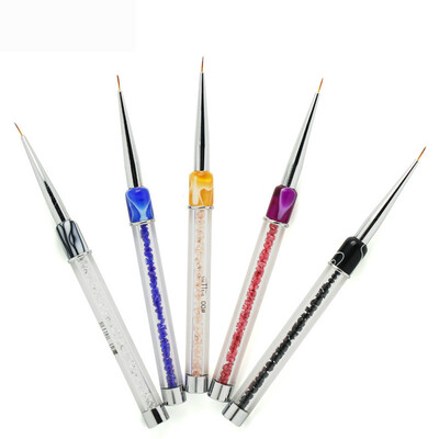 

Toponeto 1PC Nail Art Design Set Dotting Painting Drawing Brush Pen Tools