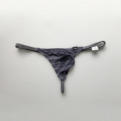 

Mens Thin Underwear Sexy See-through Lingerie Bikini Briefs Low Rise Knickers