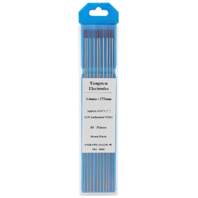 

10pcs Fine Quality Lanthanated Tungsten Electrodes Tungsten Rod Welding Accessories