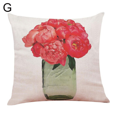 

Flower Letter Bike Throw Pillow Protector Case Cushion Cover Bedding Articles