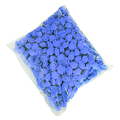 

500Pcs PE Foam Rose Head Artificial Flower for DIY Bear Doll Wedding House Decor