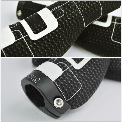 

MTB Road Bike Electric Bicycle Handlebar Grips Lock-up Silica Gel PU 222mm