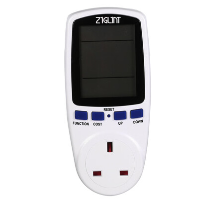 

German Type Power Meter Socket Measuring Outlet Watt Voltage Current Analyzer