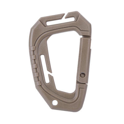 

Plastic Mountaineering Buckle Snap Clip Carabiner Hanging Keychain Hook