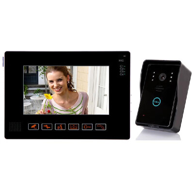 

9" Video Door Phone Touch Key IR Night Vision Video Record Rainproof with 2G SD Card