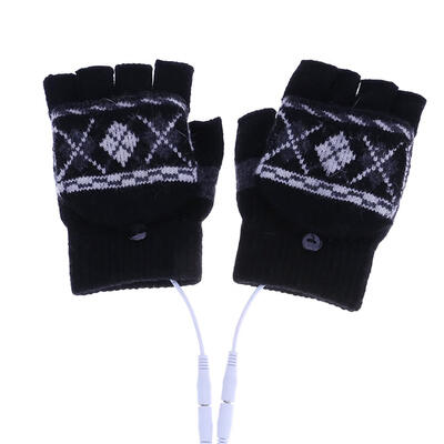 

USB Gloves Dual-Sided Heating Electronic Warm Women Men Kids USB Gloves