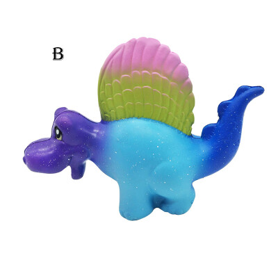 

Gotoamei Color Dinosaur Cream Bread Scented Slow Rising Toys Phone Charm Gifts