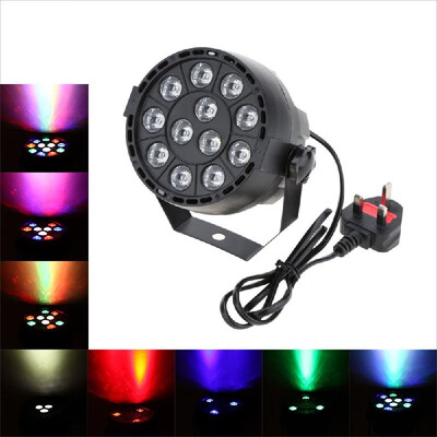

Lixada DMX-512 RGBW LED High Power Stage PAR Light Lighting Strobe Professional 8 Channel Party Disco Show 15W AC 90-240V