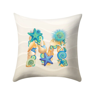 

〖Follure〗Print Pillow Case Polyester Sofa Car Cushion Cover Home Decor 45 X 45cm