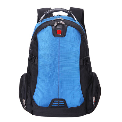 

New Multifunction Laptop Bag Laptop Backpack External Schoolbag Travel Bags Cyan