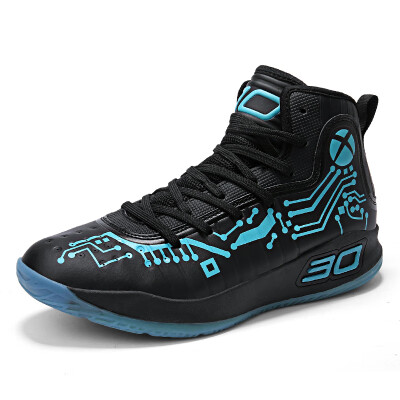 

High-top sports basketball shoes mens shoes boots wear-resistant non-slip outfield basketball shoes