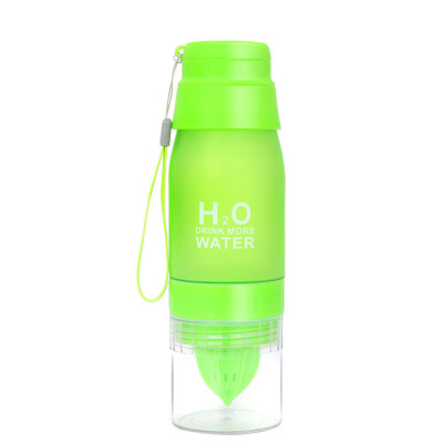 

Siaonvr NEW 650ML Lemon Cup H2O Drink Water Bottle Drink More Water Drinking Bike Bottle