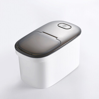 

Homepson Airtight Food Storage Rectangular Container with wheels&Pest control Partitions