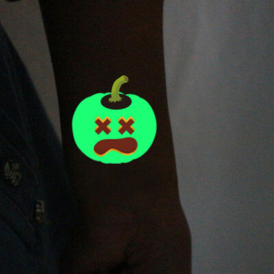 

〖Follure〗Waterproof Luminous Party Dance Halloween Tattoo Stickers A