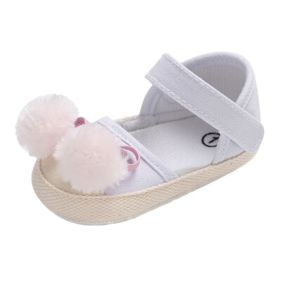 

First Walkers 2018 0-18M Summer New Fashion Baby Cute Soft Bottom Canvas Princess Shoes Girls Shoes Newborn Toddler Shoes