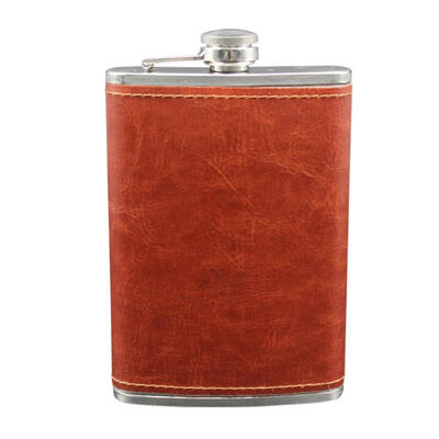 

9oz Flagon Hip Flask Alcohol Whiskey Wine Pot Scotch Flask Stainless Steel Folding Cup Leak Proof Barware Drink Outdoor Funnel
