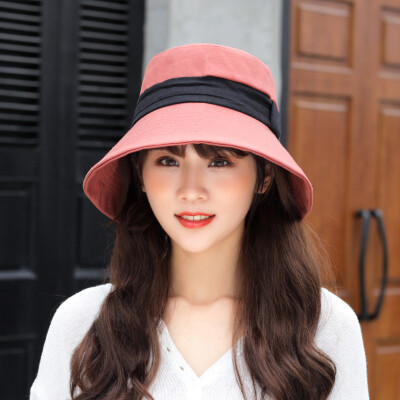 

Creative Cap Ladies Summer Sunscreen Cotton Fishermans Cap Female Japanese Version Sunscreen Protective Fishermans Cap