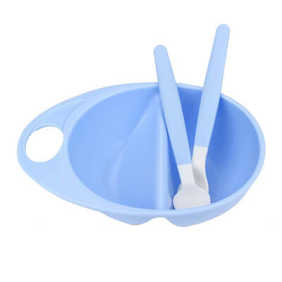 

3pcs Baby Assist Bowl Spoon Infant Kids Feeding Bowl Set Learning Tableware